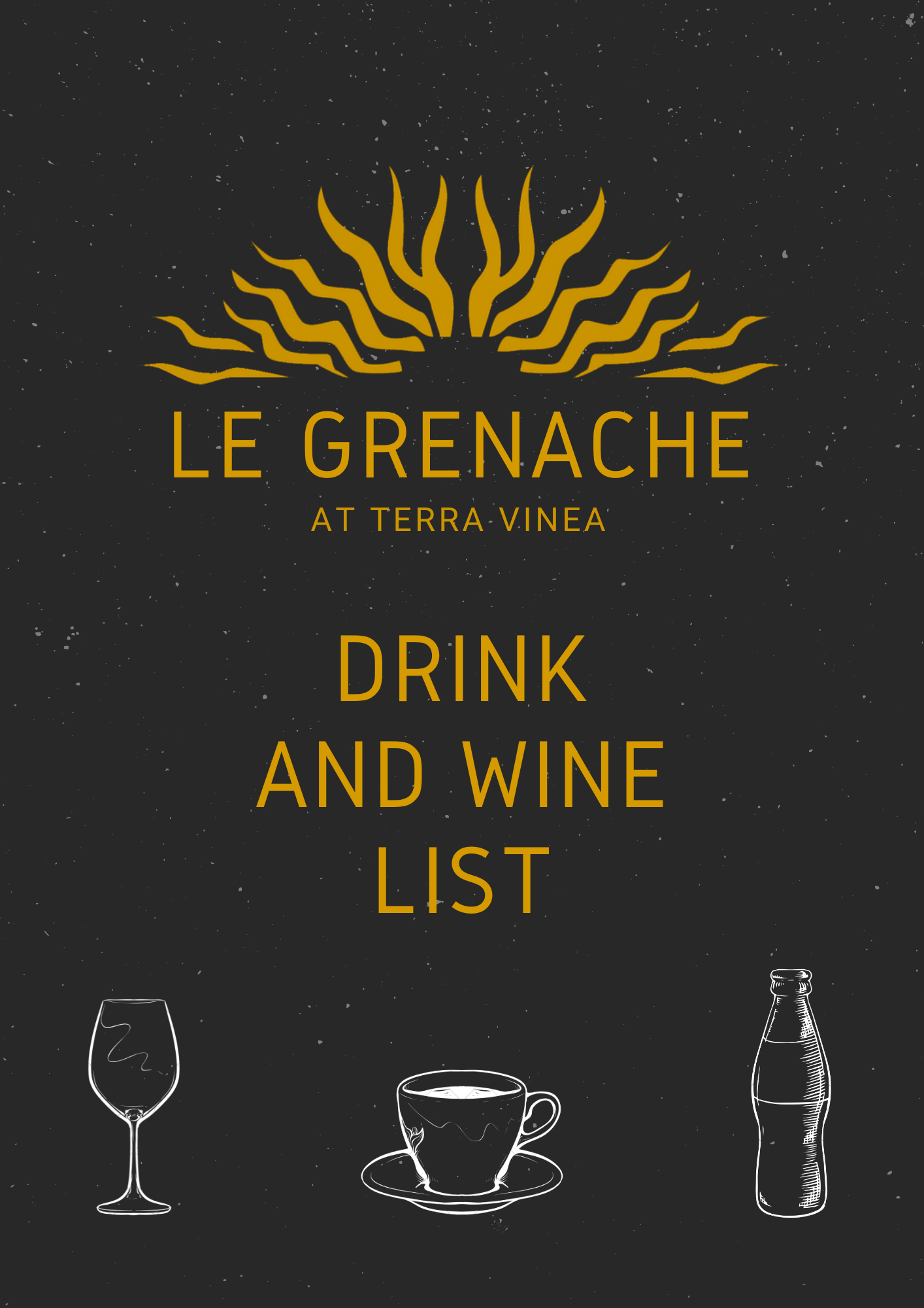 drink wine list terra vinea